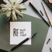 photo of pen beside ink