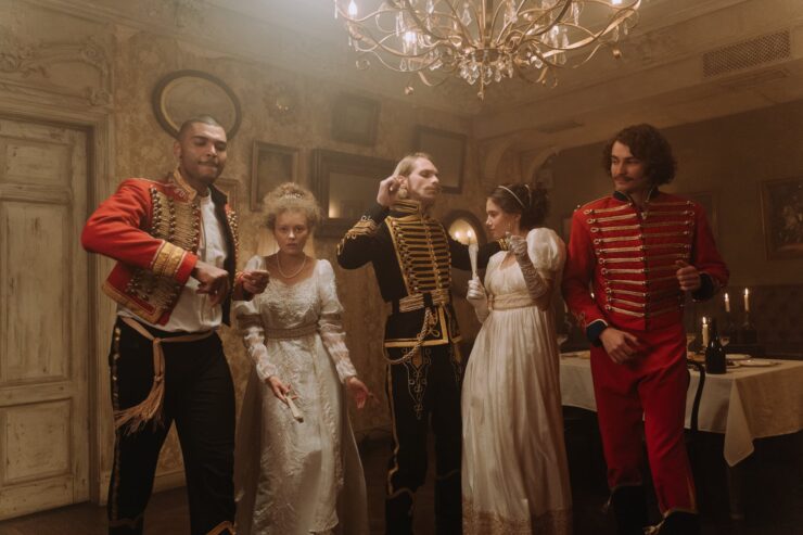 man people woman friends