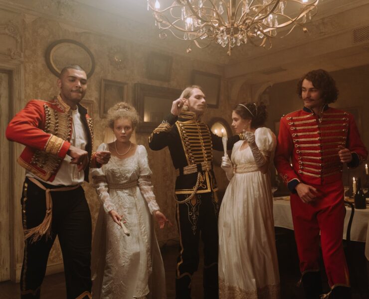 man people woman friends