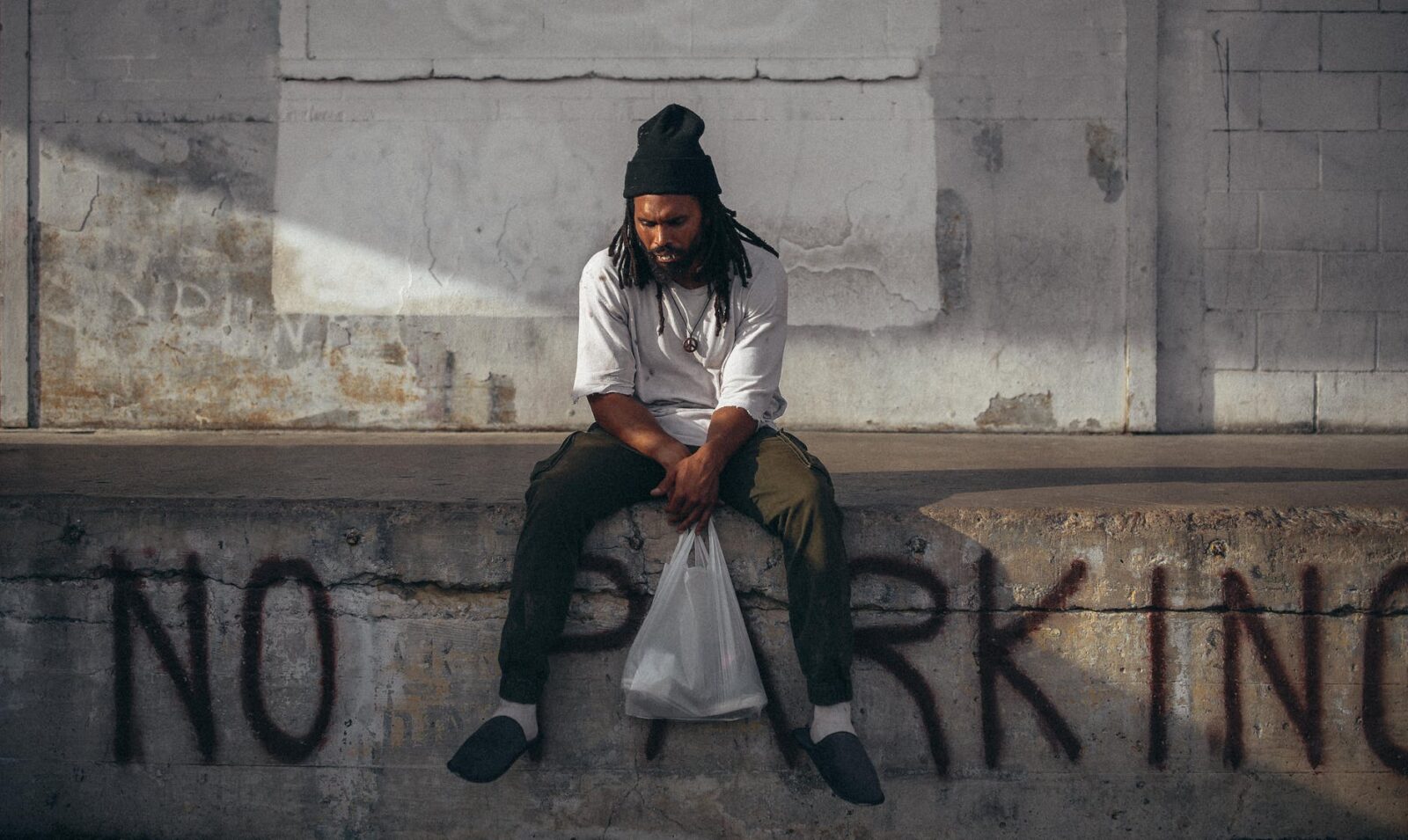 city streets fashion man