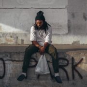 city streets fashion man