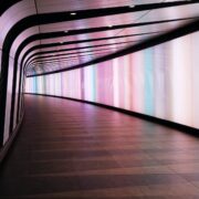 photography of a contemporary hallway