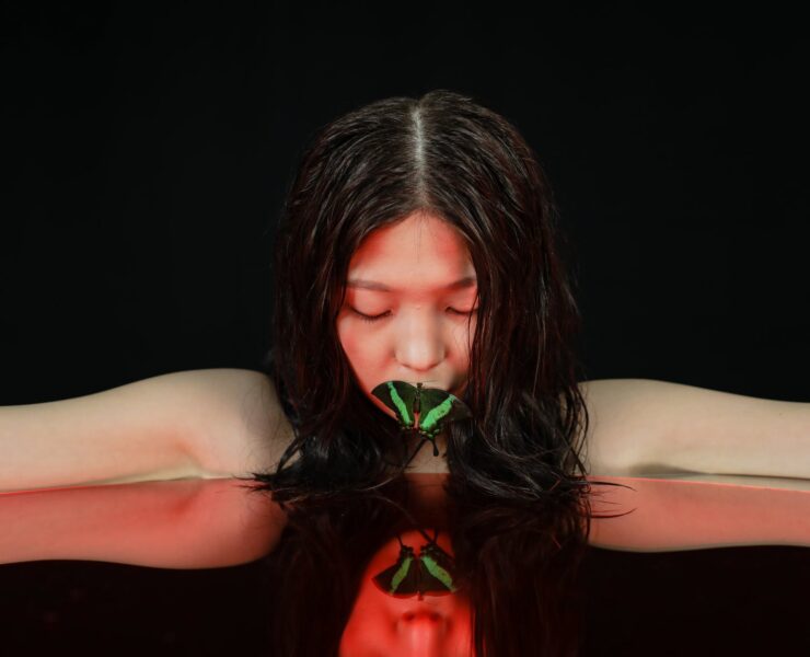 light fashion people woman