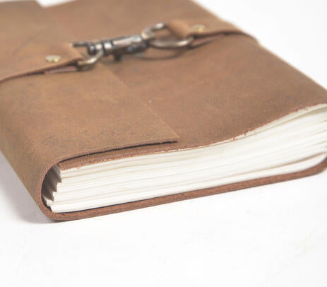 Travelling Suede Leather Journal