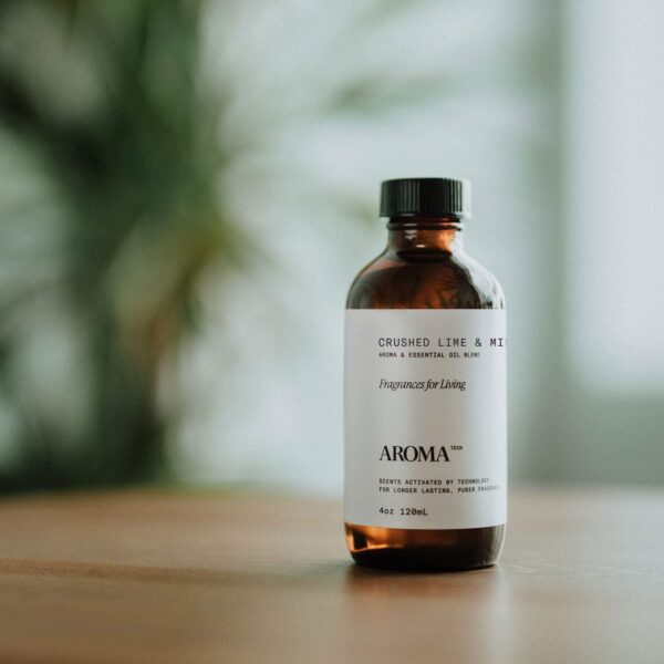 Crushed Lime & Mint Aroma Oil for Scent Diffuser - 120 Milliliter