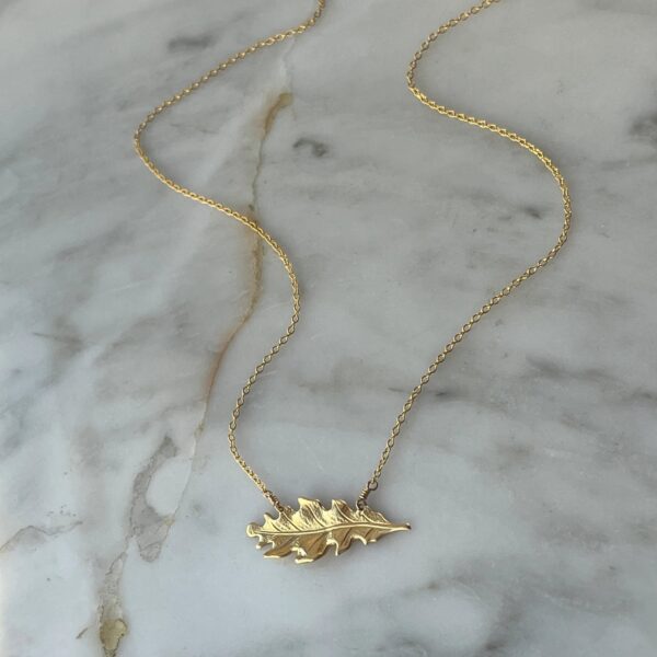 Oak Leaf Necklace
