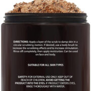 Dead Sea Salt and Arabica Coffee Body Scrub 10 Oz - Moisturizing and Exfoliating Body, Face, Hand, Foot Scrub - Fights Stretch Marks, Fine Lines, Wrinkles - Great Gifts for Women & Men