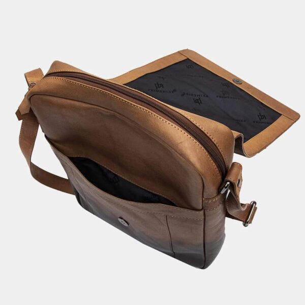 Cherokee Leather Small Messenger Bag - 6362