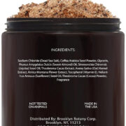 Dead Sea Salt and Arabica Coffee Body Scrub 10 Oz - Moisturizing and Exfoliating Body, Face, Hand, Foot Scrub - Fights Stretch Marks, Fine Lines, Wrinkles - Great Gifts for Women & Men