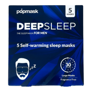 Deep Sleep Fragrance-Free Self-Warming Large Sleep Masks (5 pack)