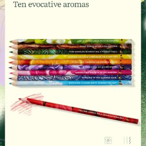 Rub & Sniff Scented Colored Pencils - 10 Pack