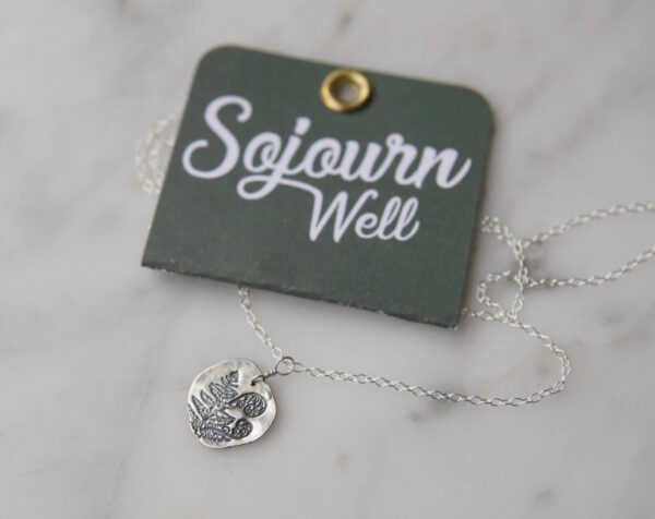 Silver Fern Necklace – Solid Sterling Pendant Inspired by Nature