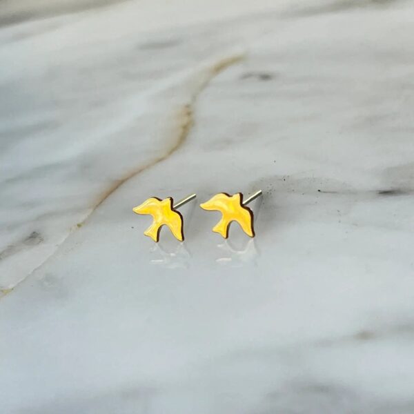 Bird Stud Earrings