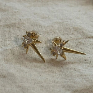 Spiked Stud Earrings – Armored Posts by Tramps + Thieves