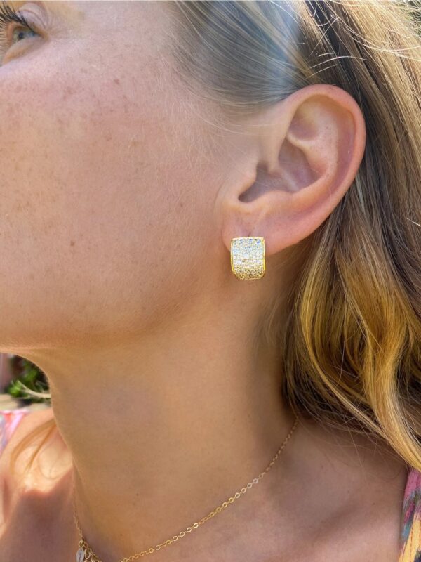 Cuff Huggies- 14K Gold Vermeil