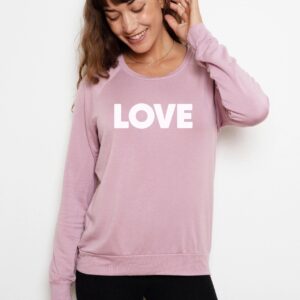 LOVE Long Sleeve Raglan by Be Love