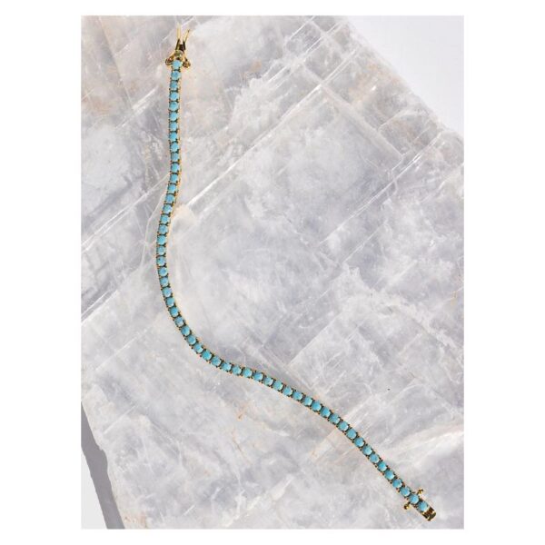Tennis Bracelet- Turquoise
