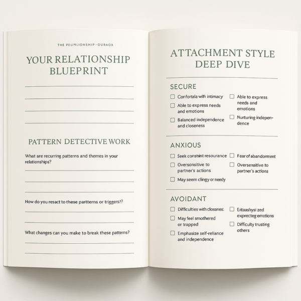Relationship Workbook for Couples (Printable PDF): Communication Scripts, Attachment Styles, Boundaries & Conflict Repair