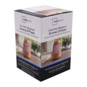 Cool Mist Ultrasonic Aroma Diffuser 100Ml Wood & White