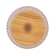 Cool Mist Ultrasonic Aroma Diffuser 100Ml Wood & White