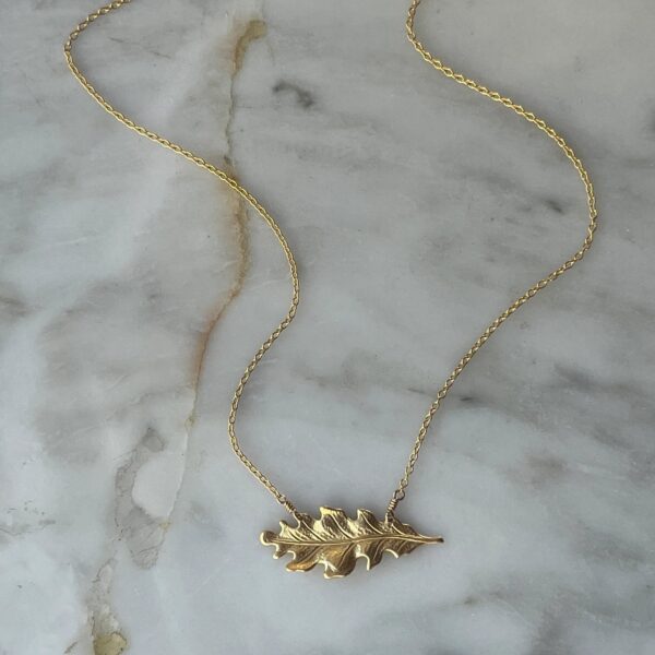 Oak Leaf Necklace