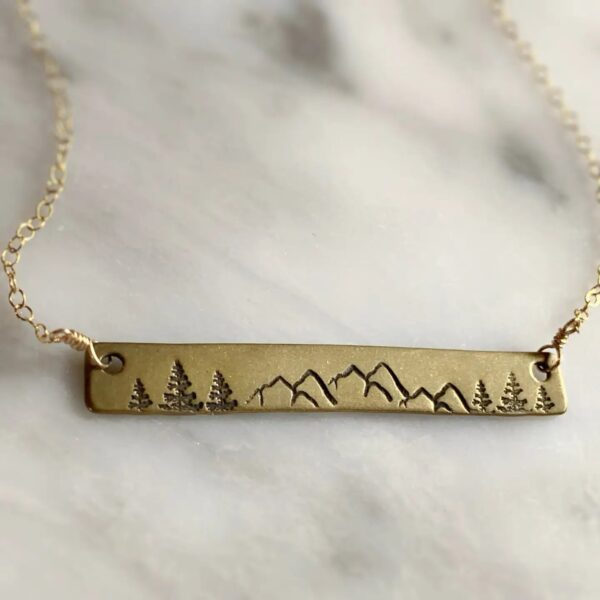 Mountain Bar Necklace
