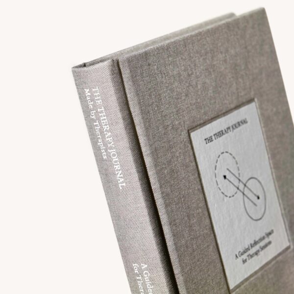 Therapy Journal for Self-Reflection & Mental Health Progress | Guided Therapy Notebook