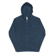 unisex-fleece-zip-up-hoodie-navy-front-634ef1635781f
