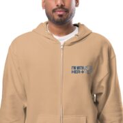 unisex-fleece-zip-up-hoodie-sandstone-zoomed-in-634ef1634a4b3