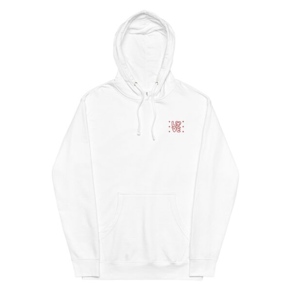 Love Embroidered Soft Hoodie