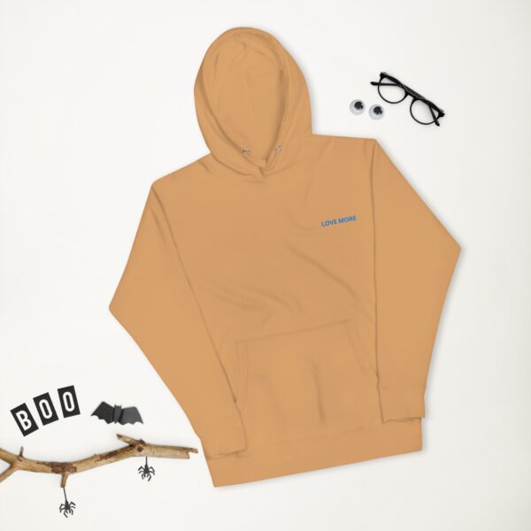 Love More Embroidered Unisex Hoodie