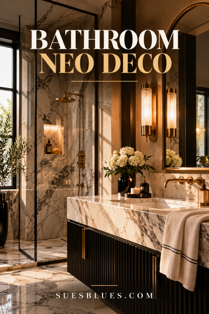 Neo Deco Bathroom Inspiration 